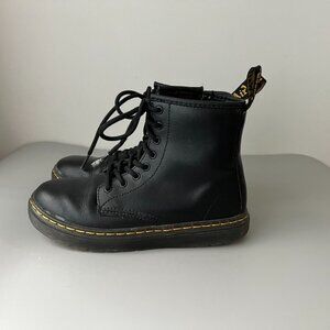 Doc. Marten's, boots, black, kids size 2, zip-up